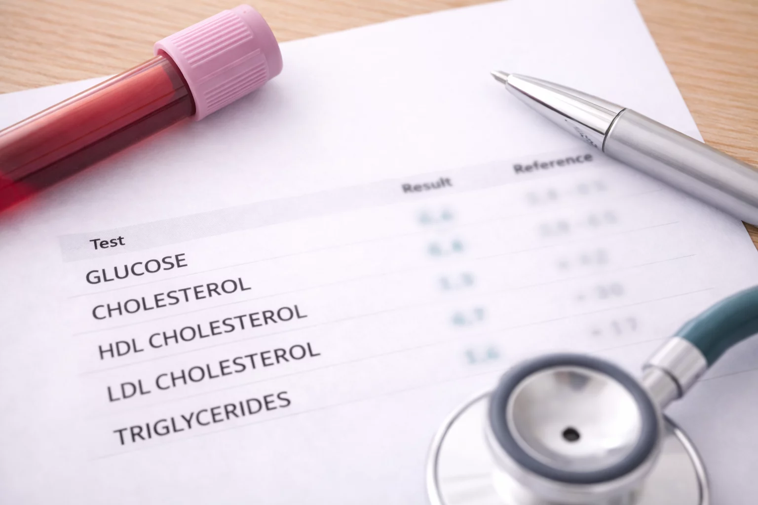 Health check labwaarden bepalen